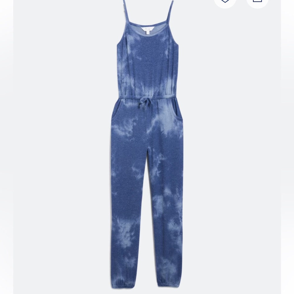 🆕 Rumi + Ryder Kalie Jumpsuit Blue Tie-Dye girls